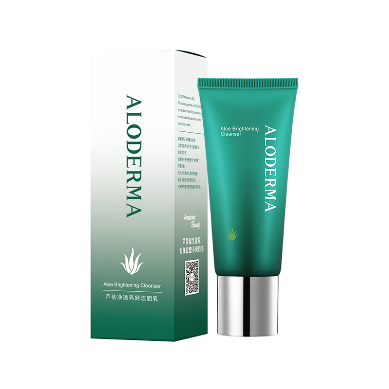 芦荟净透亮颜洁面乳