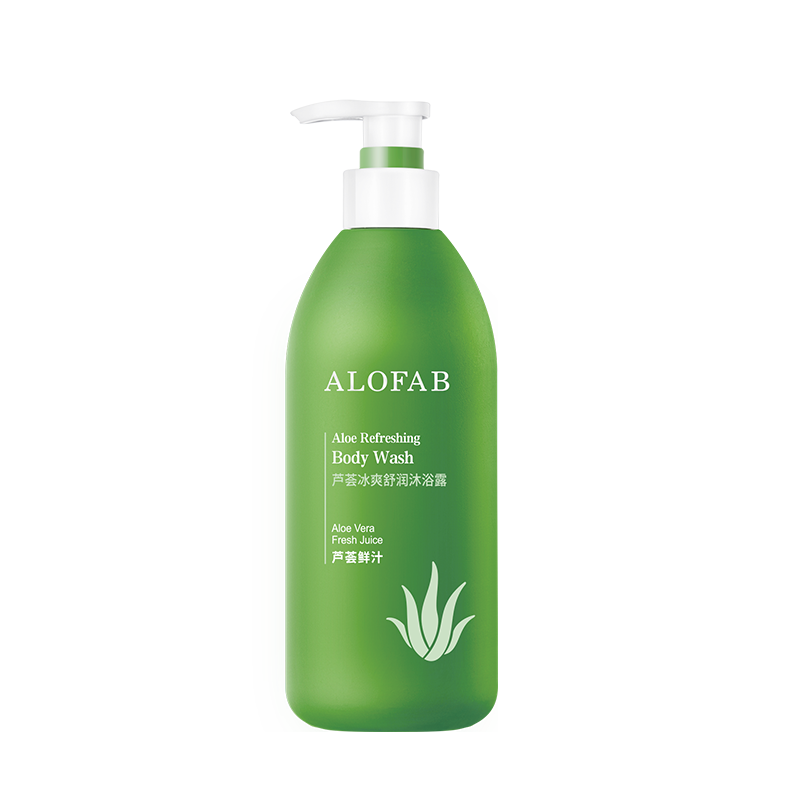 芦荟冰爽舒润沐浴露